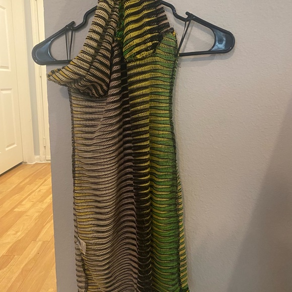 Brand New Never Worn One Shoulder Mini Dress - Picture 2 of 2